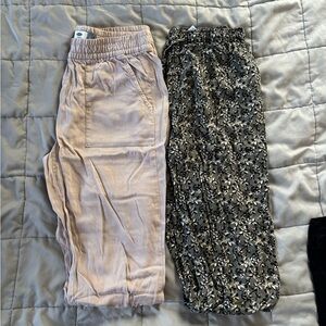 🟡 CLEARANCE DONATING SOON ⚫️ Old Navy Tan Elastic Waistband Pants